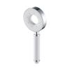 Bathroom Shower ABS Handheld Shower White/Black Round Head Handheld Sprayer Bathroom Accessories