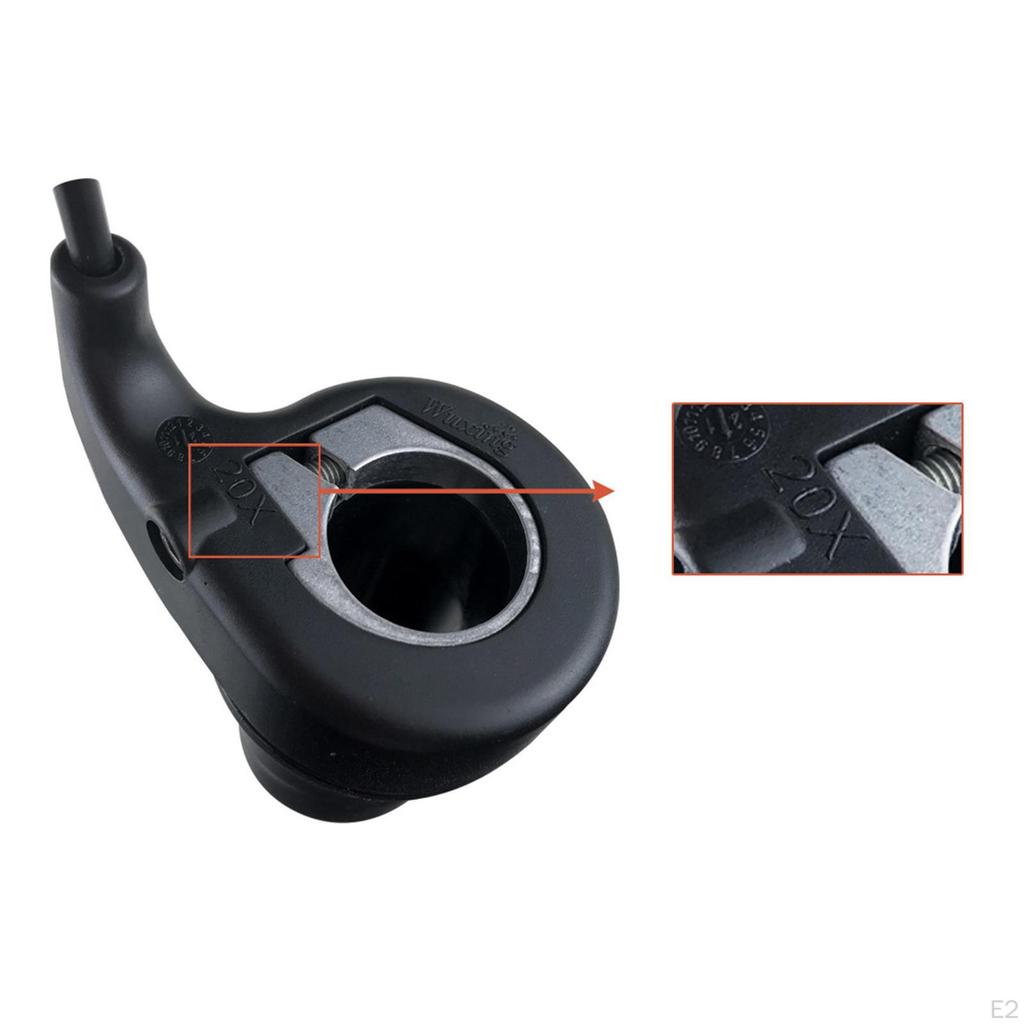 1 Set 20X Bike Half Twist Throttle Controller for Electric Bicycle Scooter