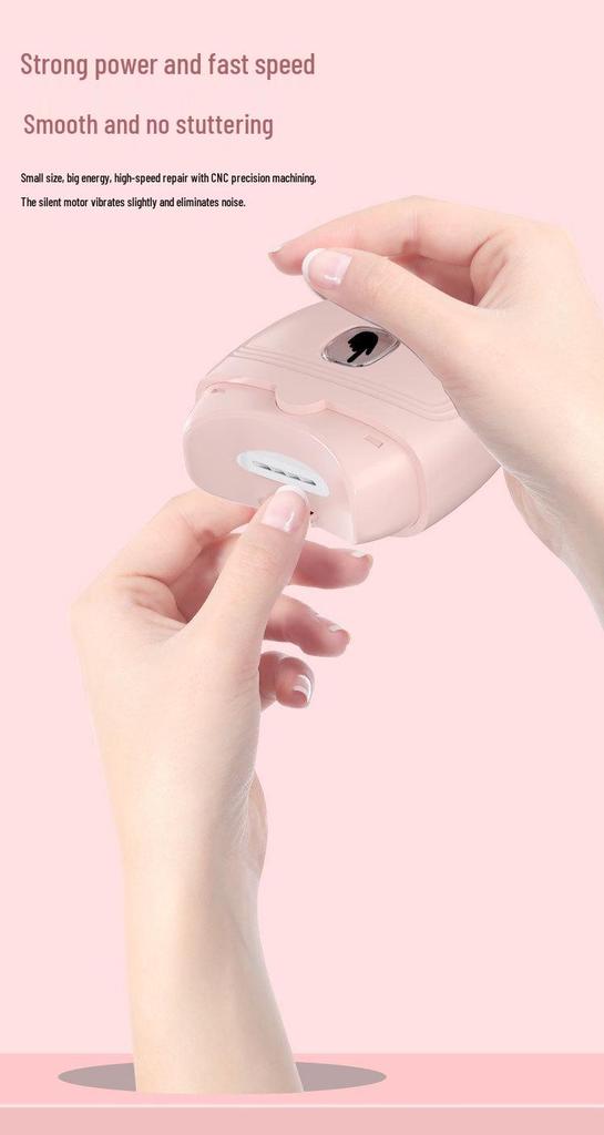 Coupe-ongles et lime électriques automatiques pour un usage domestique - Sûrs pour les enfants et les personnes âgées
