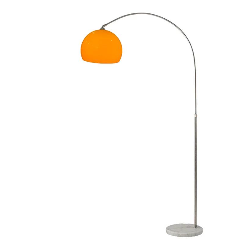 

Современный минималистский торшер в скандинавском стиле креативный торшер для рыбалки гостиная спальня диван вертикальный торшер для украшения дома American plug&Warm light оранжевый
