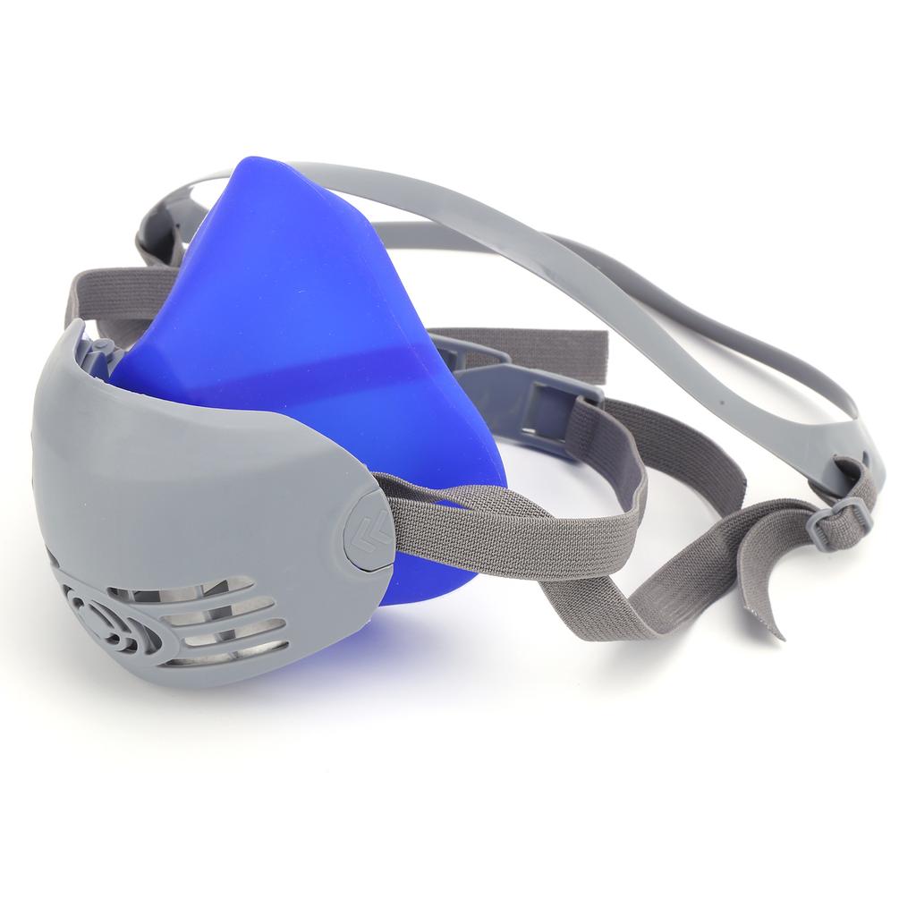 Halvansiktsmask Återanvändbar Bekväm Partikelskyddad Dammavvisande Silikongel för Människoskydd