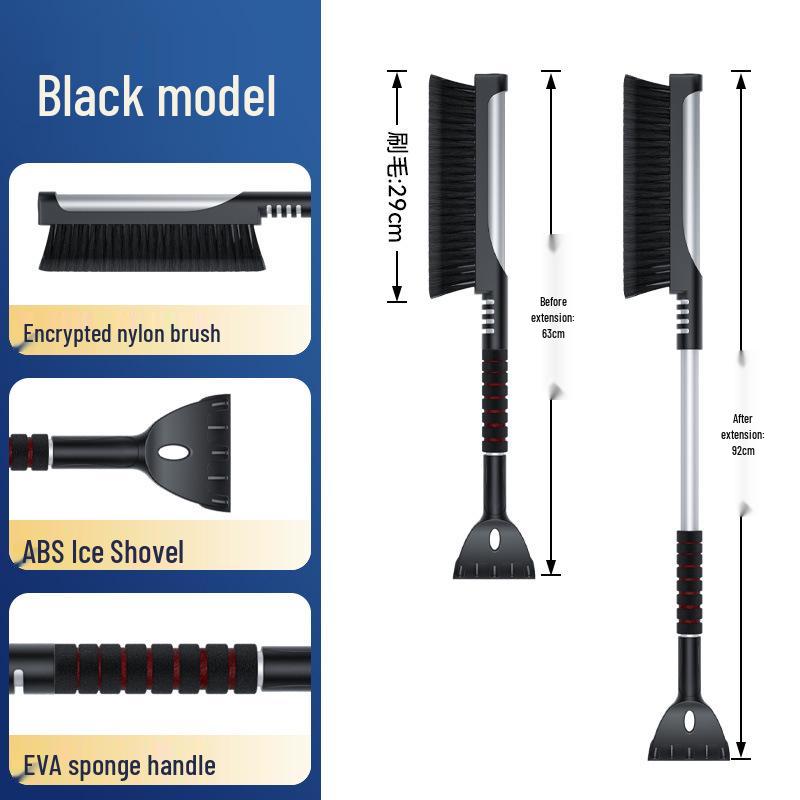 Multi-Purpose Snow Shovel & Ice Scraper Tool Set