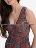 Women's Russian Deep V Mesh One-Piece Swimsuit