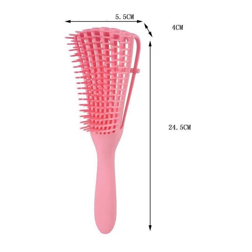 Detangling Hair Brush Octopus Curved Vented Massage Hairbrush for Wet Dry Hair Shampoo Styling Straight Curly Hair