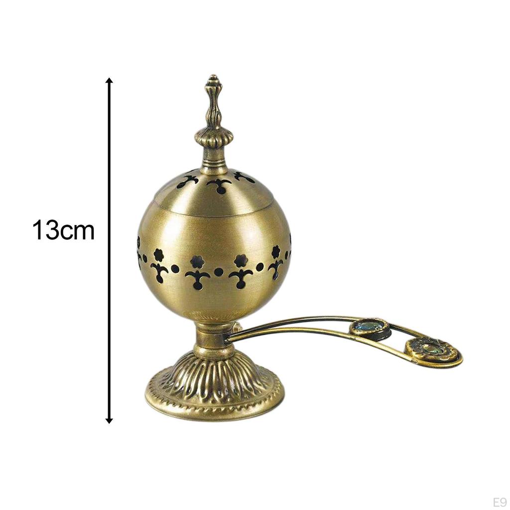 Electric Incense Burner Tabletop Ornament Diffuser for Living Room Aureate