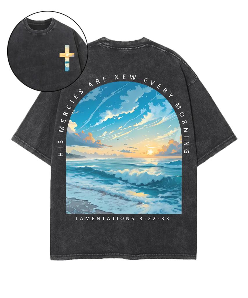 Hot Trendy Art Printed Tshirt Summer Short Sleeve Cotton Tshirt Vintage Y2k Washed Oversized Tees Men Women Clothing Casual Top