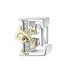 Copper Full Series Of A-Z Letters Pendant Charms For Originalbracelet Charm Necklace Diy Female Jewelry