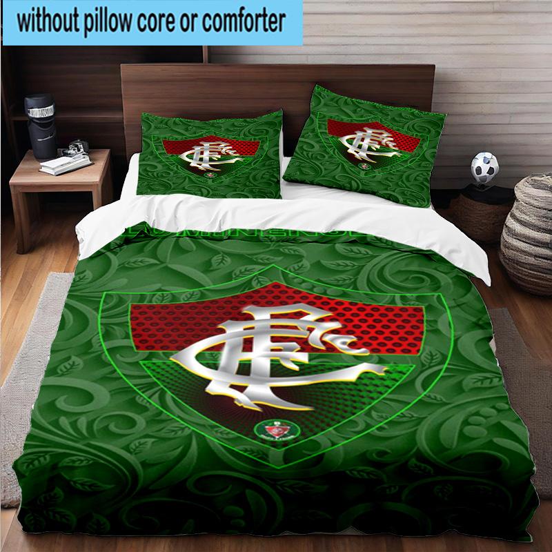 3pcs Champions Celebration Printed Bedding Set Duvet Cover Closure Includes 1 Duvet Cover & 2 Pillowcases Bedding Sets Home Decor Gifts