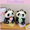 Cartoon Cute Panda Plush Backpack For Kids With Storage And Adjustable Straps