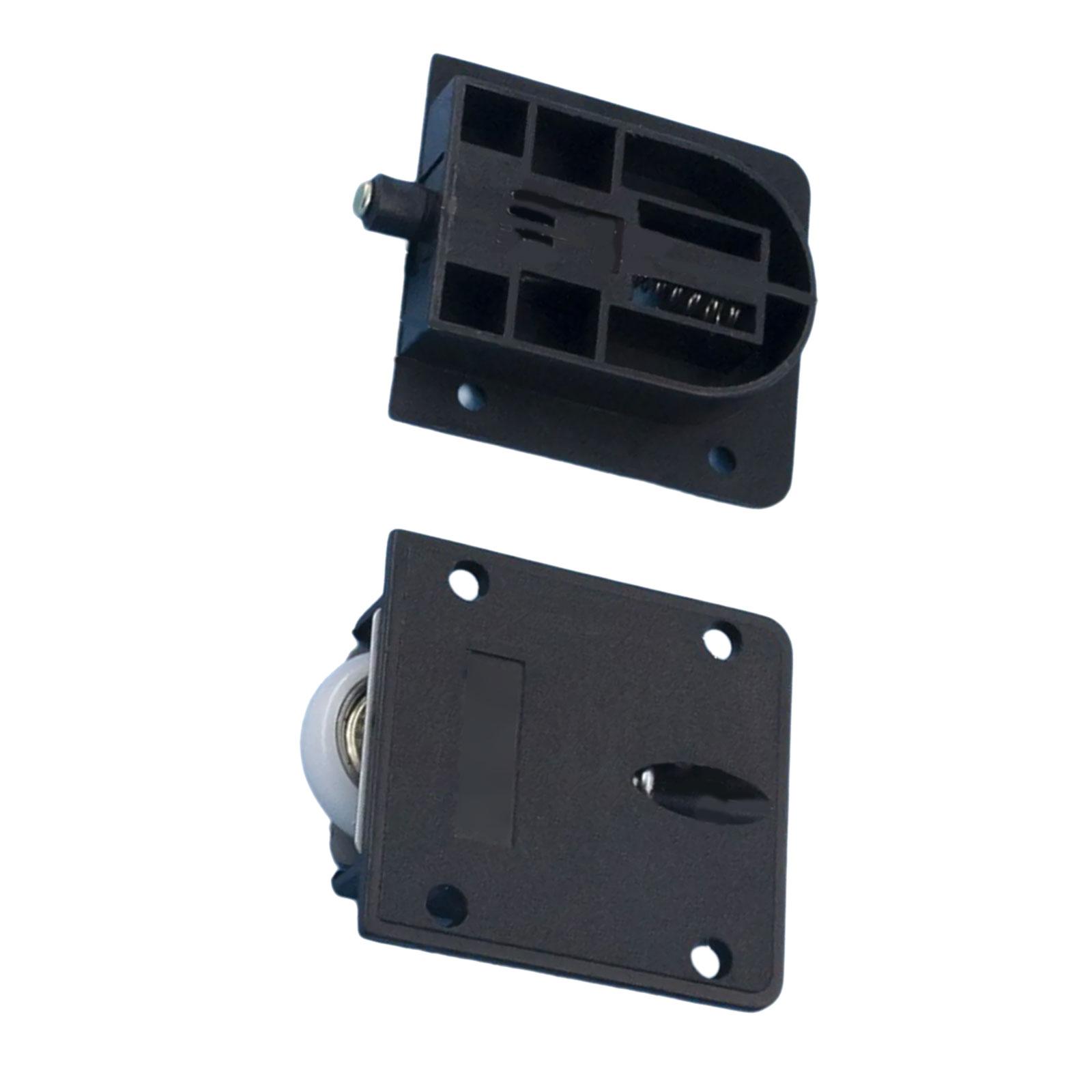 

Нижние ролики для раздвижных дверей шкафа-купе Пластиковые материалы для плавной и бесшумной работы Простые в установке для ежедневного использования Plastic