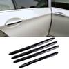 4Pcs/set Black Stainles Steel Stripe Trim Car Door Handle Trim For BMW 5 Series F10 F18 F11 2011-2021 Car Exterior Accessories