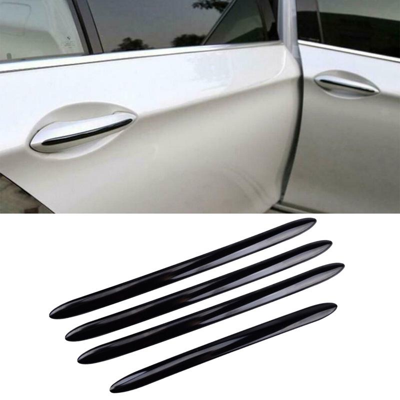4Pcs/set Black Stainles Steel Stripe Trim Car Door Handle Trim For BMW 5 Series F10 F18 F11 2011-2021 Car Exterior Accessories