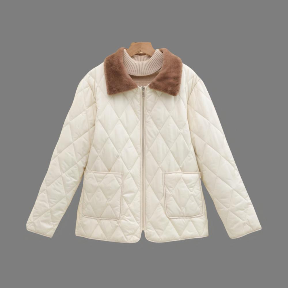 Autumn and Winter Short Jacket, Lightweight Cotton-padded Jacket, Casual Warm Cotton-padded Jacket, Cotton-padded Jacket, Inner Cotton-padded Jacket