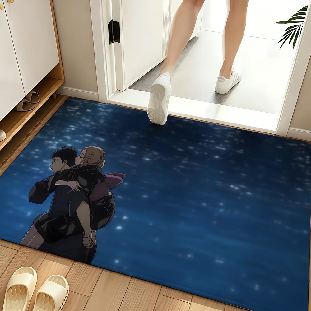Anime M-My Dress-Up D-Darling Floor Mat Soft Flannel Floor Mat  Suitable for Entryways, Living Rooms, Bedrooms, and Bathrooms