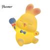 Bedroom Atmosphere Decor Cute Bunny Night Light, Cartoon Rabbit Nursery Battery Operated Table Lamp, Light Kawaii Animal Lamp with Warm Glow for Kids