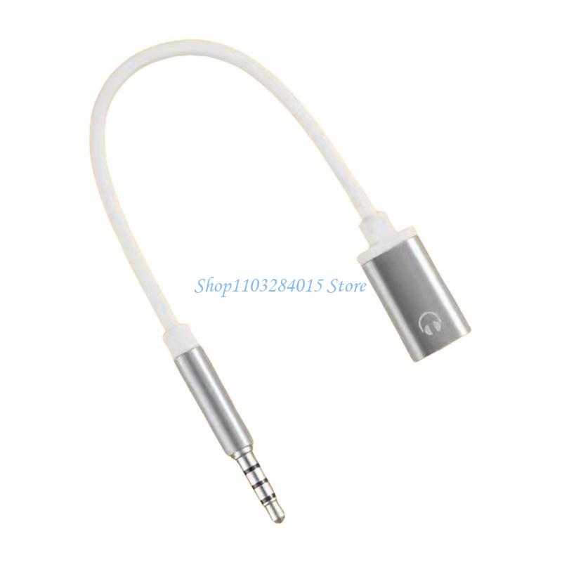 R6FF 3,5mm Klinke Stecker auf Typ C Buchse Kopfhörer USBC Ohrhörer Sound Adapterkabel für S23