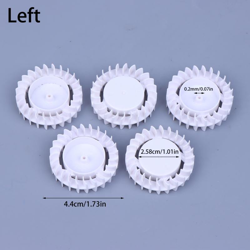 5 Pcs Fan Impellers Turbofan Centrifugal Impeller Motor Fan Blade For Hanging Neck Fan Hair Dryer Refrigerator Motor