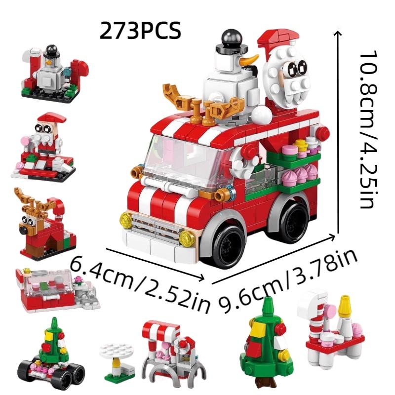 Creative Music Box Compatible With Lego Christmas Desktop Decoration Toy