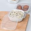 ZISIZ Microwave & Fridge Rice Storage Container