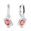 Hoop Earring Copper Metal Pendientes Pansy Butterfly Lotus Sunflower Designed For Woman Authentic Original Earring Trendy Fashion High Quality Fine