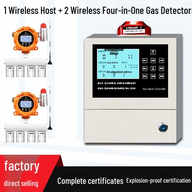 Explosion-Proof 24/7 Gas Detector and Analyzer