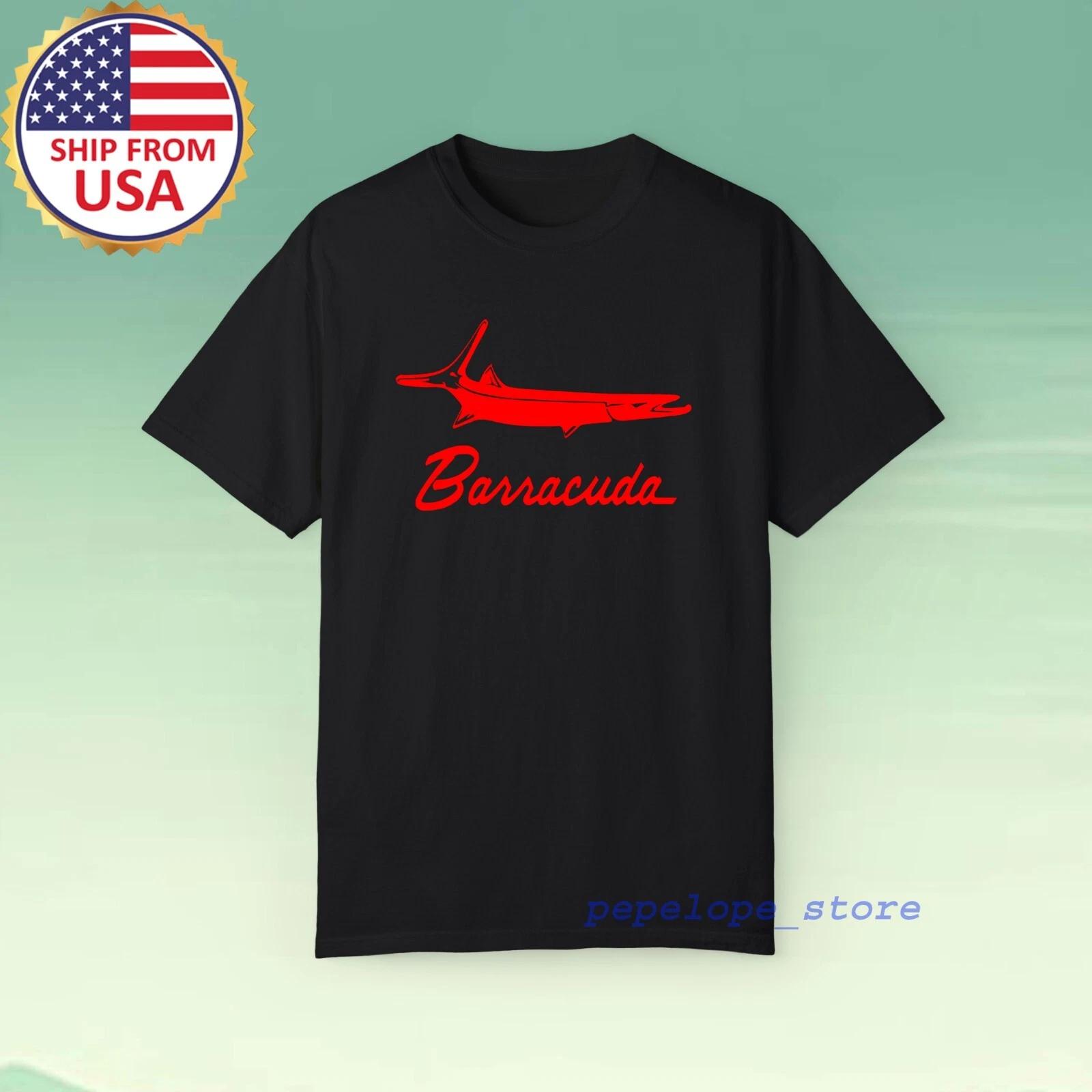 Plymouth Barracuda Classic Car Men s Black Size S-5XL XL