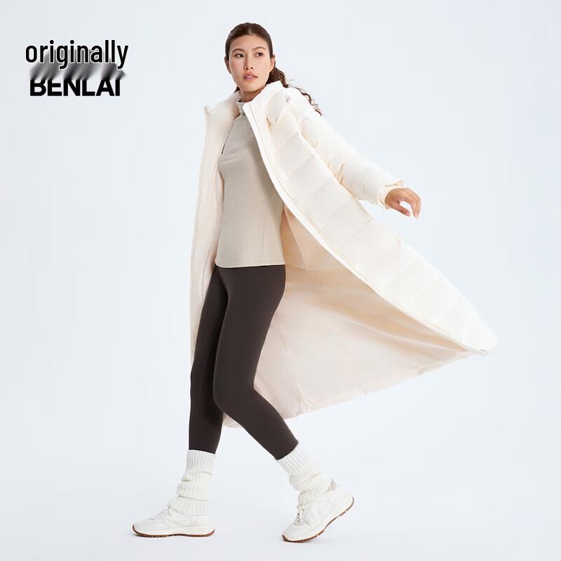 

Benlai Women s Water-Repellent Windproof Long Winter Down Jacket BNM150018 L