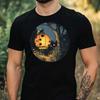 T-Shirt Herren Marienkäfer Im Mondlicht Motiv Baumwolle Größe XS Bis 5XL
