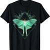 Cute Luna Moth Beautiful Butterfly Insect Lover Themed T-Shirt