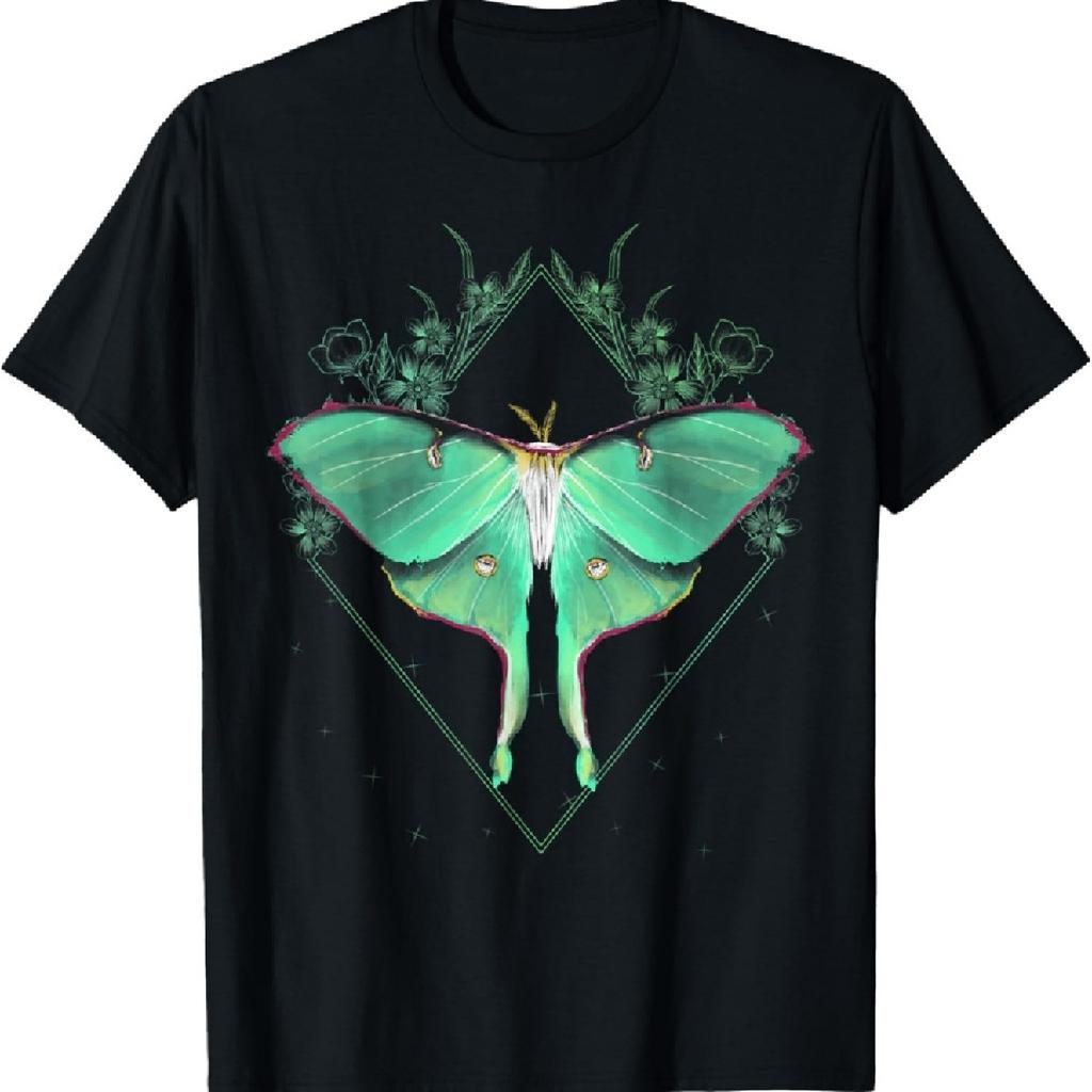 Cute Luna Moth Beautiful Butterfly Insect Lover Themed T-Shirt