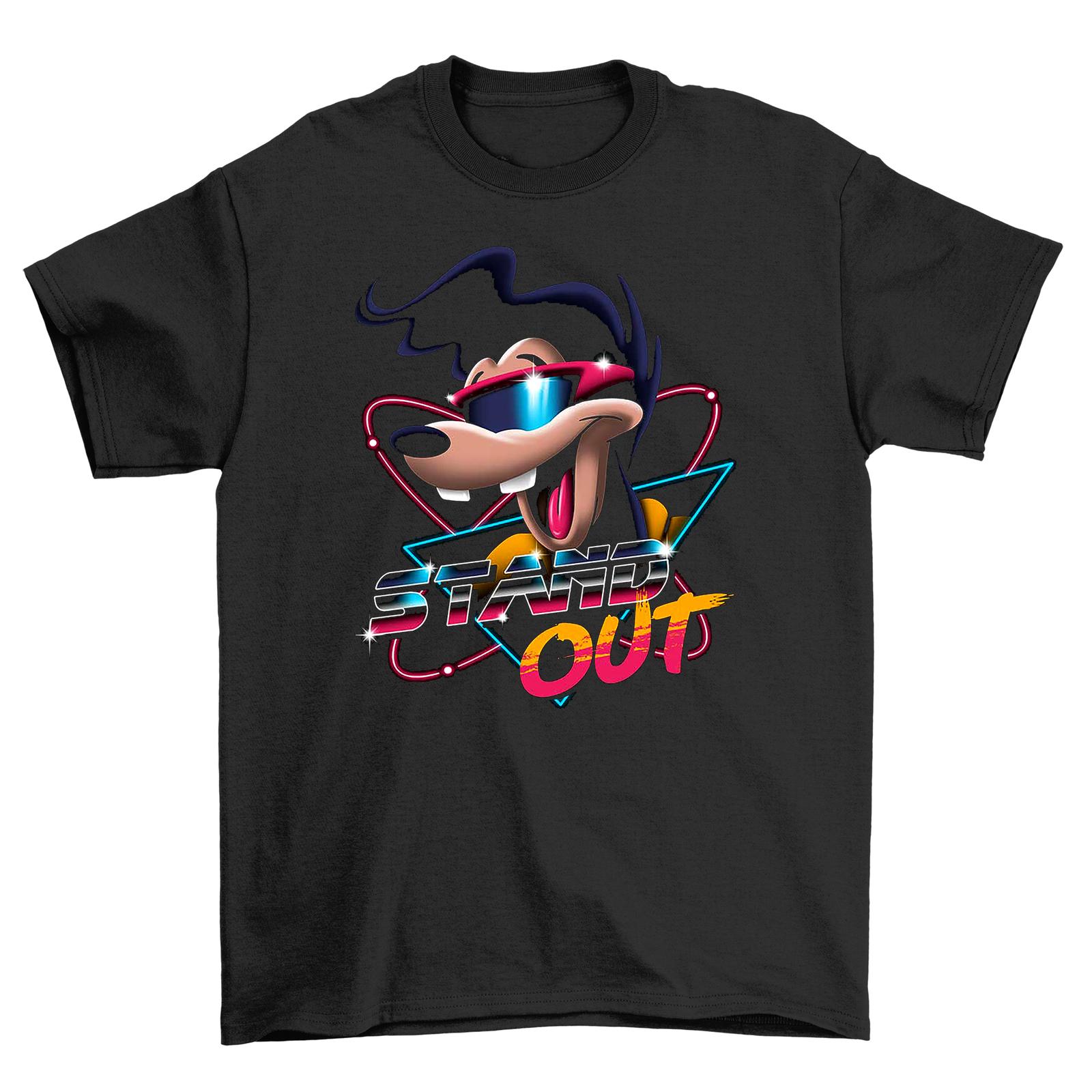 Stand Out Powerline T-Shirt Mens Womens Tees Top - Shine Brighter Than the Sun! Funny Unisex Design t 3XL