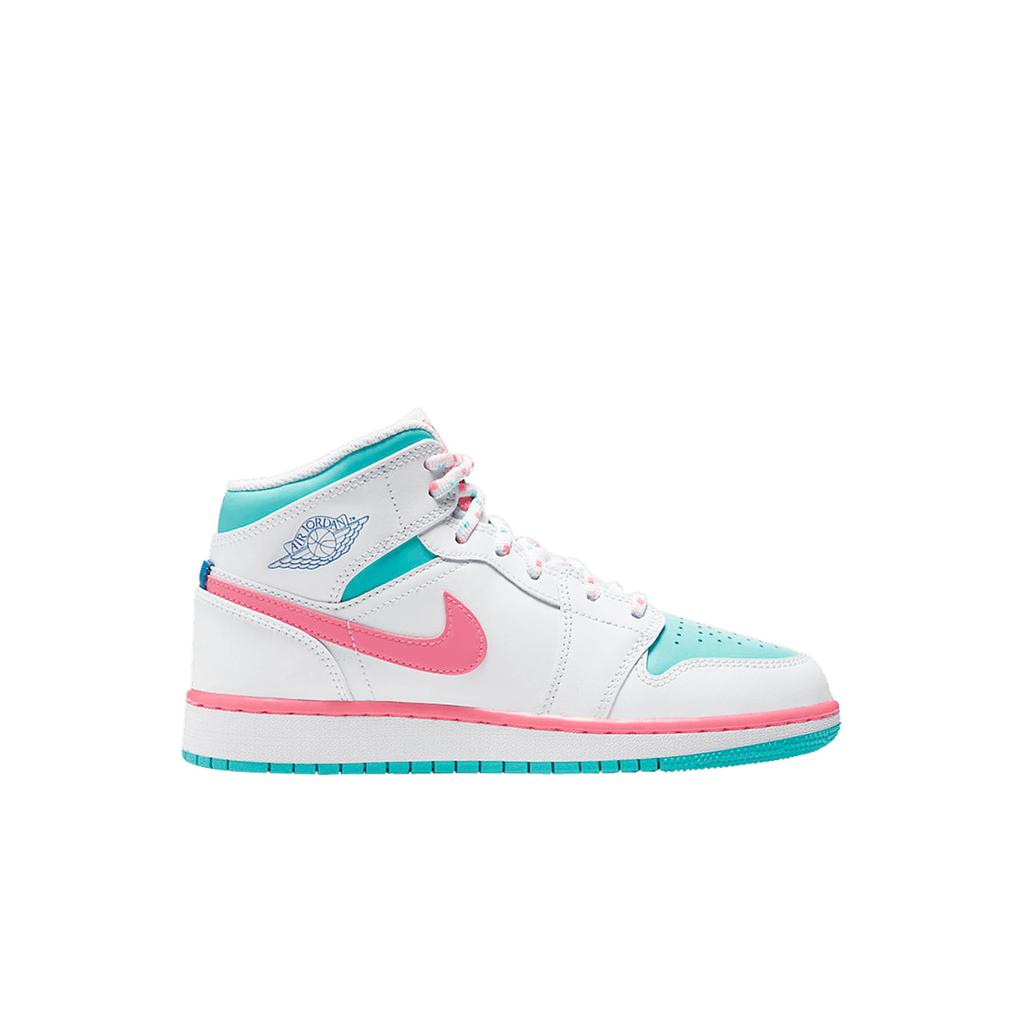 (gs) Jordan 1 Mid Digital Pink