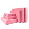Pink Three-Layer Corrugated Cardboard Box for Express Shipping and Clothing Storage, Small Size