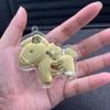 Panda Peace and Joy 999 Fine Gold Pendant Keychain Bag Charm