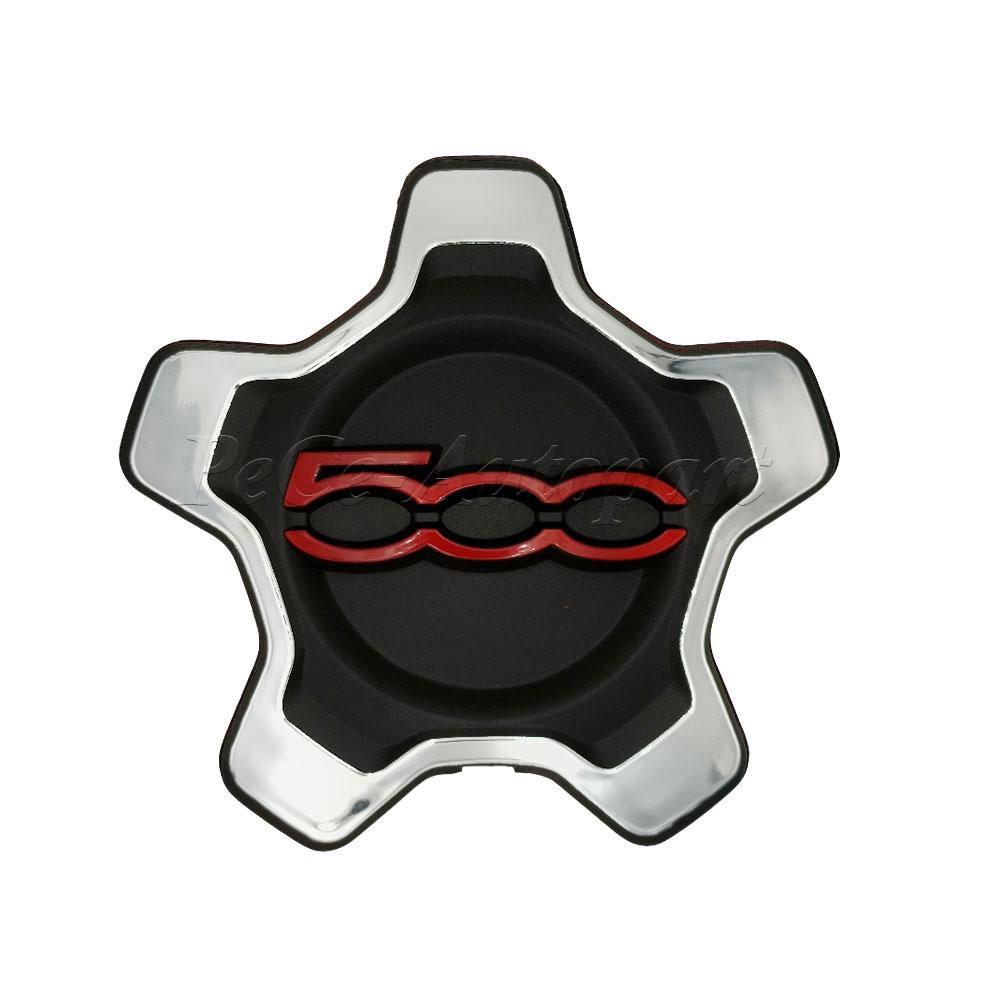 735626312 735626311 16 inch Hubcap Cupping For Fiat 500x Wheels Centre Hub Caps Set Dust Cover Wheel Hub Silver/Black/Red