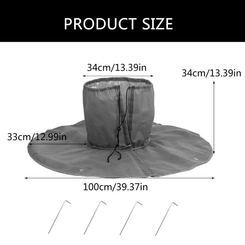 Plant Covers Freeze Protections Palm Tree Root Protector Wraps Winter Cold Weather Frost Blankets Shrub Jackets Winter