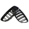 For BMW F10 F11 F18 520i 525i 530i 535i 2010-2017 Car Styling A Pair Racing Grills Dual Slat Style Front Kidney Grill Grille