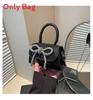 Fashion Korean Style Small Pu Handbag With Top Handle For Daily Casual Use