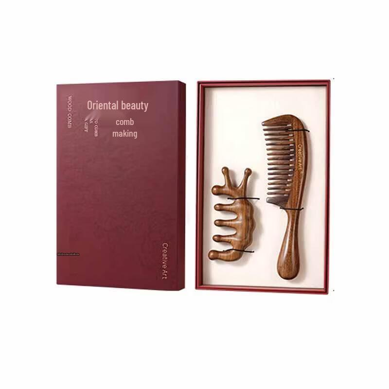 Creative Art Sandalwood Comb Set