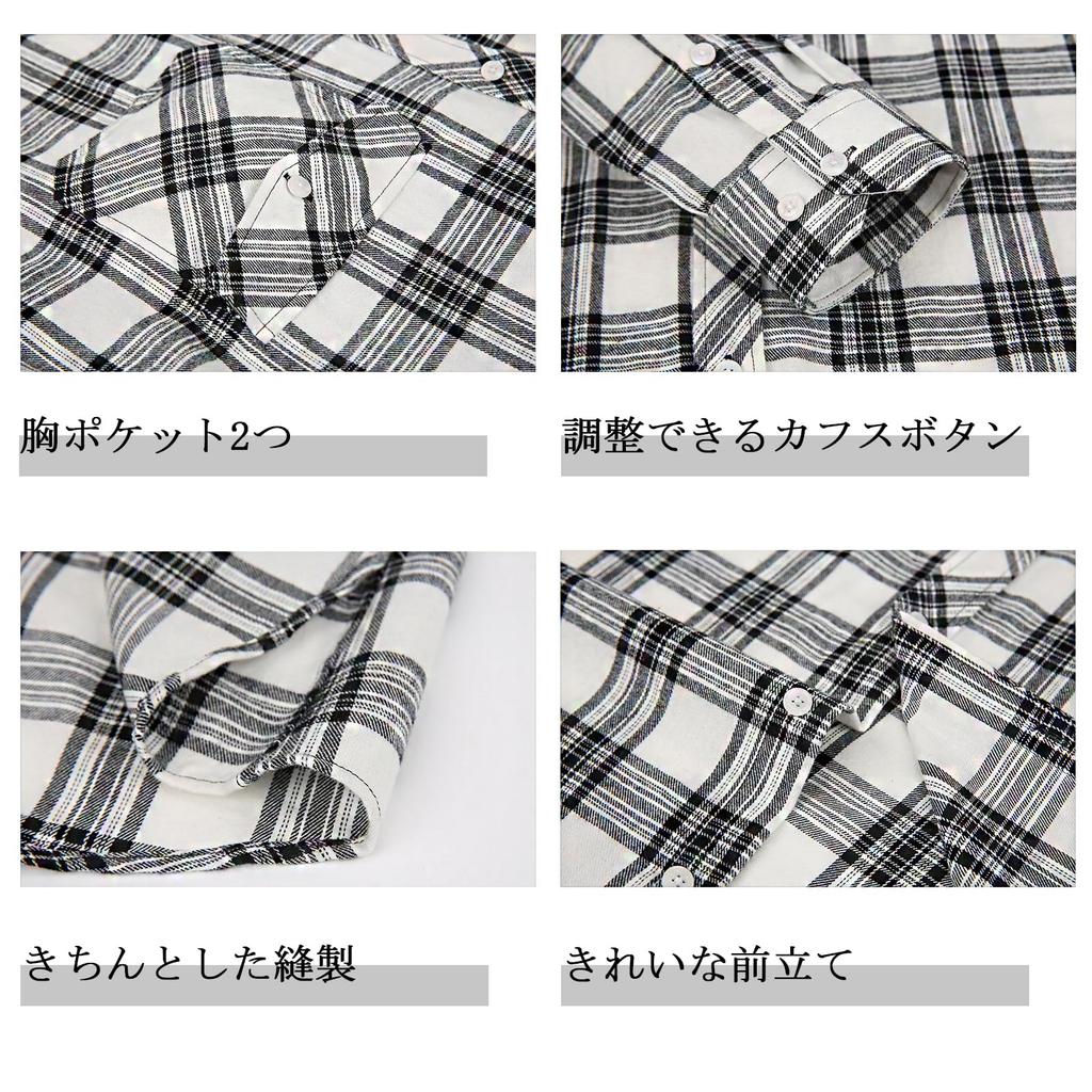 Ailiyumo Kostkovaná Dlouhá Plus Dvě Hrudní Kapsy Pánská Košile na Každodenní Nošení, Rukáv, Flanelová, Velikost, Jaro/Podzim, Zapínání na Knoflíky, Bavlna, Ležérní, Dlouhá, Měkká, Nadměrná,