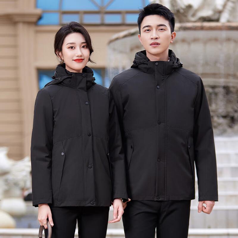 Unisex Detachable Parka Work Jacket