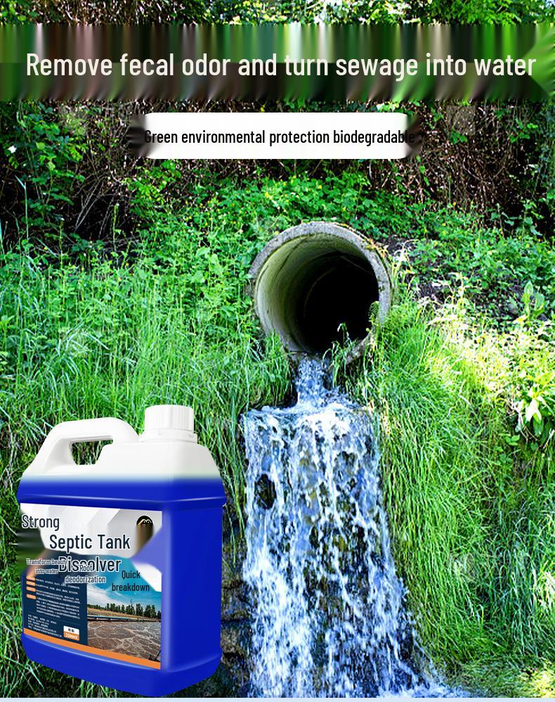 Biodegradatore per Fossa Settica: Potente Deodorante e Scioglitappi per WC a Secco e Pulizia Tubi