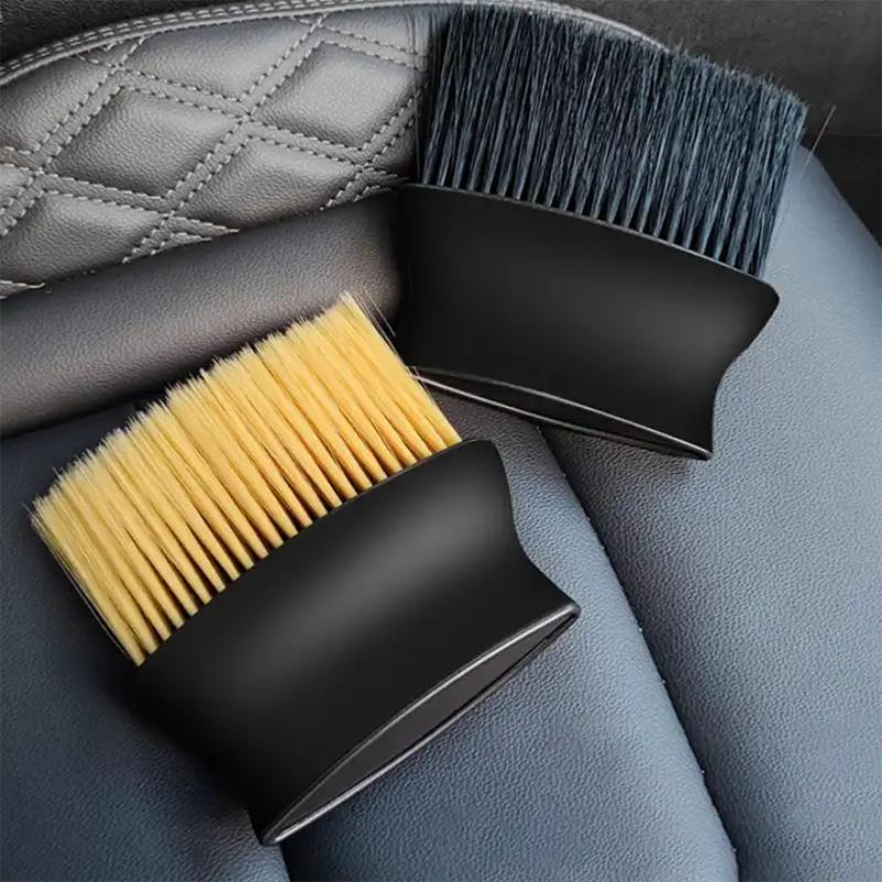 Car Dashboard Air Vent Outlet Dust Cleaning Brush Universal Car Crevice Dust Removal Artifact Brush Auto Interior Cleaning Tool