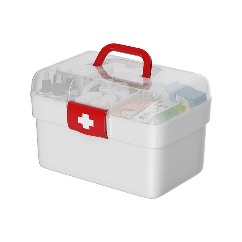 Family First Aid Kit: Essential Medicine Storage Box for Dorms and Homes