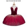 Adjustable Straps Kids Ballet Dress Sequin Princess Dress Fashion Ballet Tutu  Kids Girls