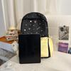 Cartoon Embroidered Student Schoolbag Girls Large Capacity Backpack