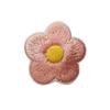 Colorful Plum Blossom Embroidered Fabric Iron-on Patch for Clothing Repair