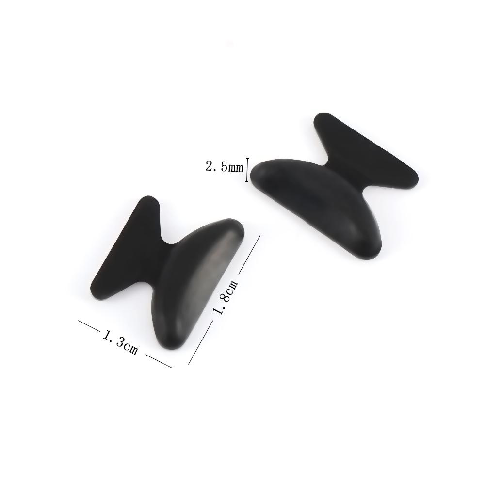 Useful 5Pairs Soft Sticker Anti-Slip Nose Pad Silicone Glasses Spectacles