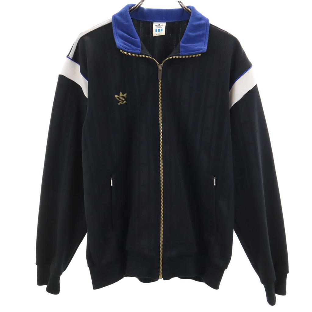 Adidas 80s Vintage Track Jacket O Black Descente Jersey Men's Used