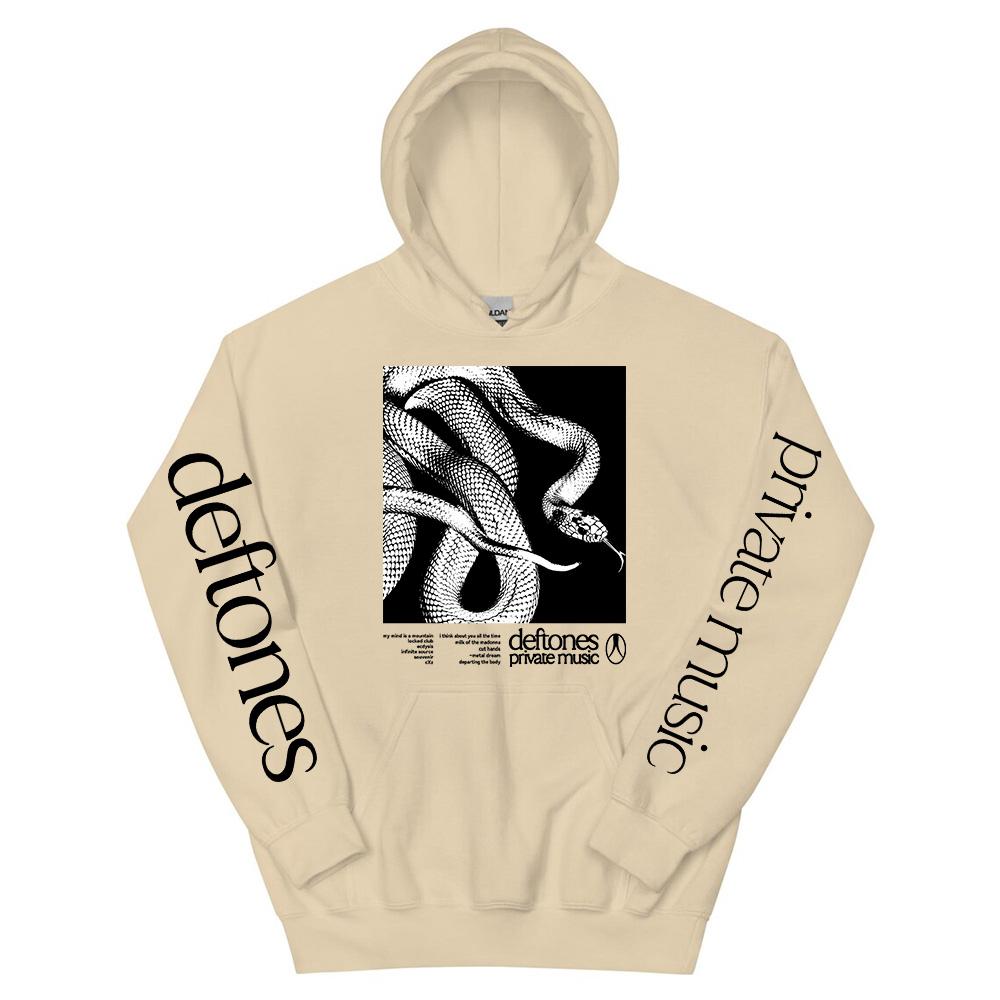Deftones Private Music Hettegensere 2025 Album Grafisk Trykk Sweatshirts Høst Fleece Langermet Herreklær Unisex